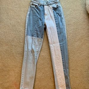 PACSUN multi colored jeans